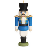 Nutcracker German Gent Ornament Blue Jacket – German nutcracker by Seiffener Volkskunst eG
