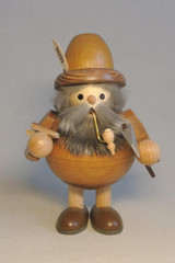 Little Old Man Wood Worker Axe German Smoker – German Christmas smoker by Richard Glaesser