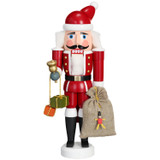 Nutcracker German Santa Claus | 11 Inches Tall – German nutcracker by Seiffener Volkskunst eG