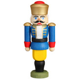 Nutcracker MINI King Blue – German nutcracker by Seiffener Volkskunst eG