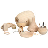 German DIY Gnome Smoker KIT – alternate view of the German Christmas smoker