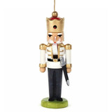 Ornament Nutcracker King Ornament White – alternate view of the German nutcracker