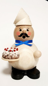 Confectioner Incense Smoker Ball Man – alternate view of the German Christmas smoker