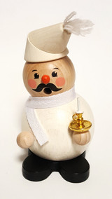 Sleepyhead Incense Smoker Ball Man – alternate view of the German Christmas smoker