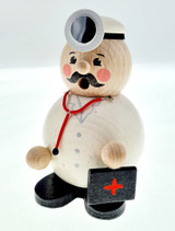 Doctor Incense Smoker Ball Man – alternate view of the German Christmas smoker