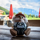 Miniature Bavarian Octoberfest Smoker | 4.7 Inches Tall – alternate view of the German Christmas smoker