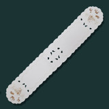 Christmas Winter Oval German Table Cloth 23x135 cm