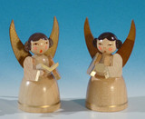 German Natural Angel Figurine Set – Christmas ornament by Volker & Heiko Flath