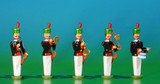 German Miners Band Figurines | 5 Piece Set – Christmas ornament by Volker & Heiko Flath