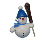 Snowman Figurine with Brook | 4.3 Inches Tall – alternate view of the Christmas ornament