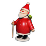Walking Santa Figurine – Christmas ornament by Holzwaren Egermann