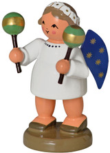 Angel Figurine with Maracas – Christmas ornament by KWO