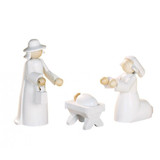Holy Family - Joseph Mary and Jesus Wooden Figurine Set | 11cm – Christmas ornament by KWO