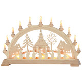 Archway ‐ Seiffner Church German Arch Schwibbogen – Christmas ornament by Taulin