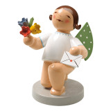 WENDT & KÜHN Angel Flowers Letter Figurine – alternate view of the Christmas ornament