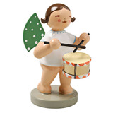WENDT & KÜHN Angel Drum Figurine – alternate view of the Christmas ornament