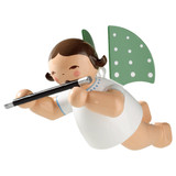 WENDT & KÜHN Ornament Flying Angel with Transverse Flute – Christmas ornament
