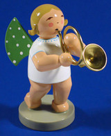 WENDT & KÜHN Angel French Horn Figurine – alternate view of the Christmas ornament