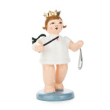 Angel with Crown and Triangle – Christmas ornament by Kunstgewerbliche Drechslerei Ellmann