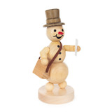 Snowman Postal Worker Figurine – Christmas ornament by Wagner, Volkmar