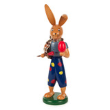 Rabbit Egg Painter Figurine | 25cm – Christmas ornament by Gahlenz Holzkunst