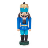 Unfinished Kit: Blue Stained King Nutcracker – alternate view of the German nutcracker
