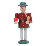 German DIY Smoker KIT - Miner - Unpainted – alternate view of the German Christmas smoker