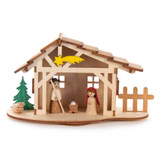 Nativity Scene Kit 18x10x9cm – alternate view of the German handcrafted gift