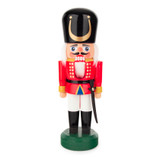 Small Red Cloaked Nutcracker Soldier | 24 cm – German nutcracker by Jan Legler eK