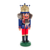 King Nutcracker in Blue | 30cm – alternate view of the German nutcracker