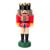 Nutcracker King in Red | 17cm – German nutcracker by Jan Legler eK