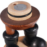 Forest Gnome Schnitzel Friend Incense Smoker – alternate view of the German Christmas smoker