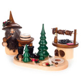 Dwarf Barbecue Double Smoker | 10.25 Inches Tall – alternate view of the German Christmas smoker