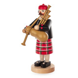 Scottish Bag Pipe Player | 23cm – alternate view of the German Christmas smoker