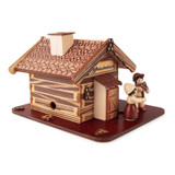 Hänsel and Gretel Gingerbread House Incense Smoker – alternate view of the German Christmas smoker
