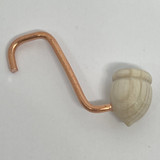 Seiffener Volkskunst Replacement Pipe for 113XX – alternate view of the German Christmas smoker