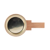 Tealight Holder Pyramid Natural Wood Candleholder – alternate view of the wooden candleholder
