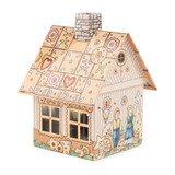 Witch Gingerbread House | Metal Smoker | 3.5 Inches – alternate view of the German Christmas smoker