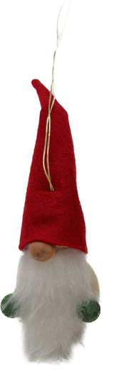 Red Cap Santa German Ornament – Christmas ornament by Richard Glaesser