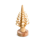Richard Glaesser Natural Shaved Tree German Figurine – alternate view of the Christmas ornament
