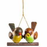 Richard Glässer Bird Pair Tree Ornament | 4cm – alternate view of the Christmas ornament