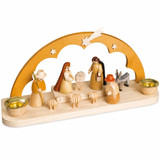 Richard Glässer Nativity Candle Holder | 8cm Tall