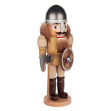German Viking Nutcracker with Axe and Shield | 11.4 Inch | Made in Germany