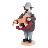 Incense Smoker with Rocking Horse – 6.1 Inch