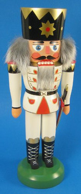 Emperor Franz Joseph White German Nutcracker | 13 inches | 33cm – alternate view of the German nutcracker