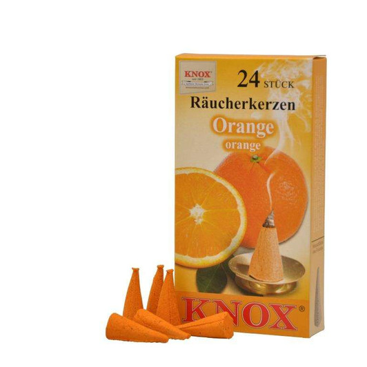 KNOX Orange German Incense Cones – German Christmas smoker
