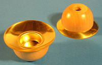 Pyramid Candle Holder 10mm – wooden candleholder by Richard Glaesser