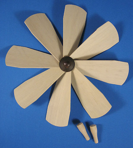 Pyramid Fan Assembly 184mm 3 – Christmas pyramid