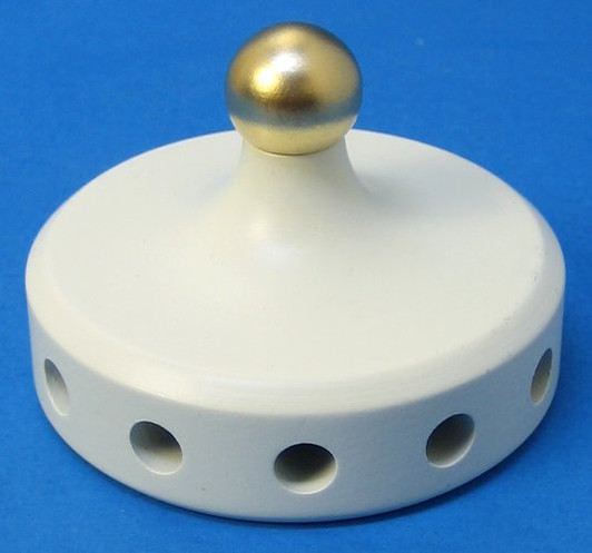 Pyramid Hub 16 Holes - 6mm / 7mm - White – Christmas pyramid by KWO