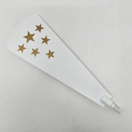 Pyramid Paddle 241mm x 89mm White – Christmas pyramid by Richard Glaesser